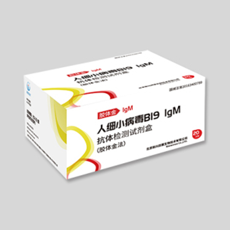 人細(xì)小病毒B19 IgM抗體檢測試劑盒（膠體金法）